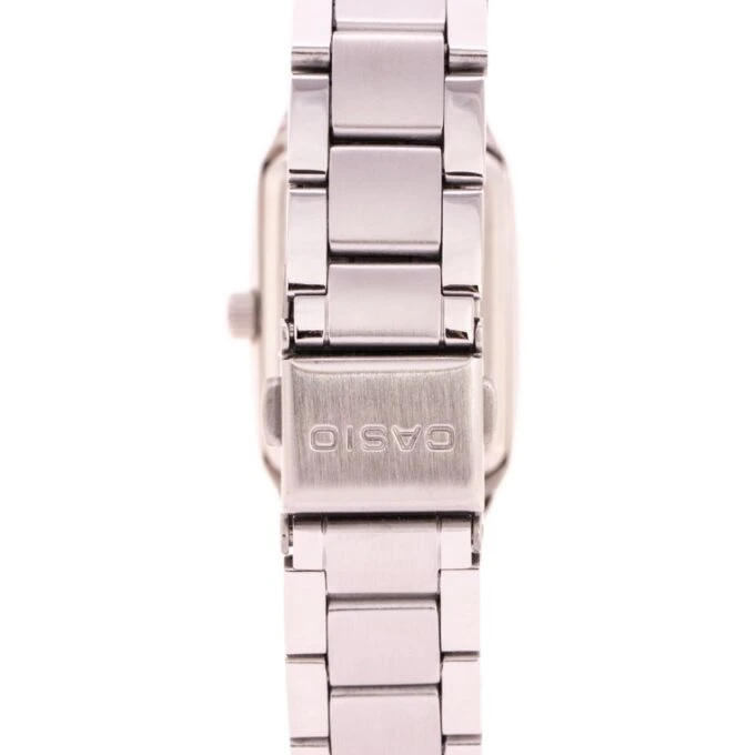 Montre CASIO Femme - LTP-1165A-4CDF - Bracelet Gris En Acier Inoxydable - Résistante à l'eau - 12 Mois De Garantie