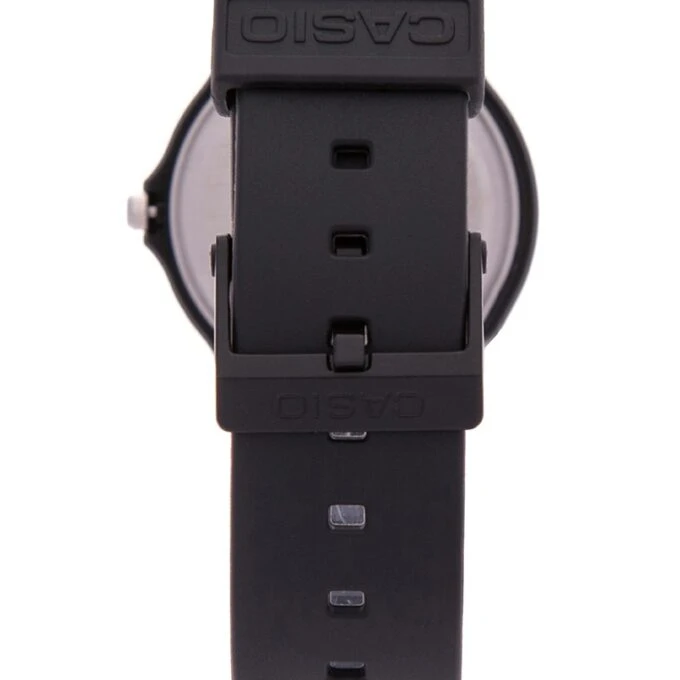 Montre CASIO Unisexe - Bracelet Noir En Resine - Boitier En Resine - Résistante à l'eau - 12 Mois De Garantie - MQ-76-2ALDF