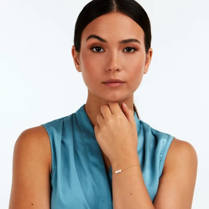 Bracelet MORELLATO - Femme - Élégant, Raffiné, Tendance, Ajustable - Acier Inoxydable - Argent - Collection Aïwatch - SAWM05