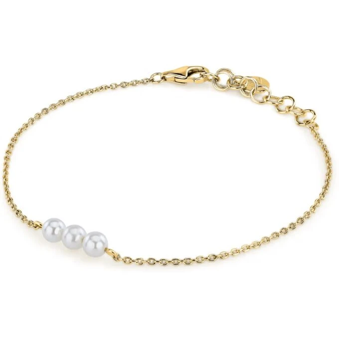 Bracelet MORELLATO - Femme - Élégant, Raffiné, Tendance, Ajustable - Acier Inoxydable - Argent - Collection Aïwatch - SAWM05