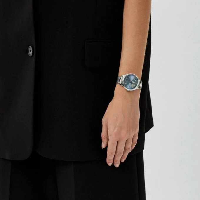 Montre Femme Trussardi City Life – Analogique, Date et Heure, Bracelet Acier – Montres – Argenté – R2453170507