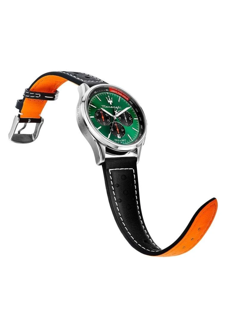 montre homme maserati sorpasso – r8873624002 – bracelet en cuir – boucle déployante à sécurité – poids 125 g