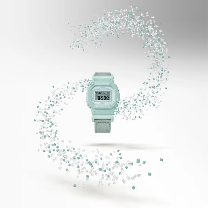 Montre GMD-S5600CT-3DR - Casio G-SHOCK - Homme - Design Classique, Résistante aux Chocs, Étanche, Multifonction - Résine - Vert - Référence GMD-S5600CT-3DR