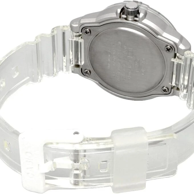 Montre Classique Femme Casio LRW-200HS-7EVDF - Étanche 100m, Quartz, Résine, Blanche - Boutique Aïwatch