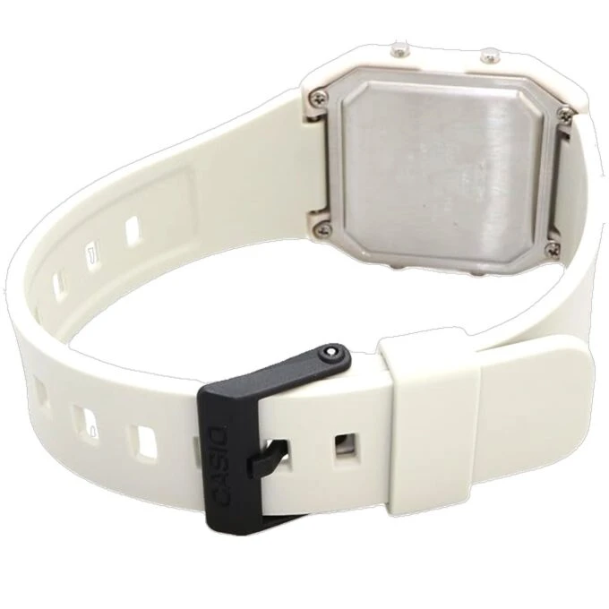 Montre Classique - CASIO - LF-20W-8ADF - Design Élégant, Bracelet Résistant, Mouvement Précis - Blanc