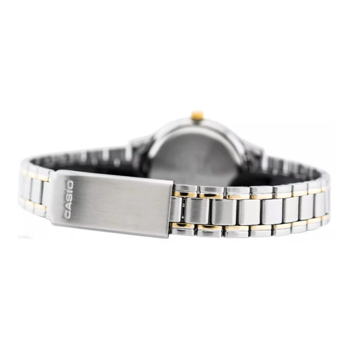 Montre Femme Casio - LTP-1128G-7BRDF - Bracelet en Acier Inoxydable - Affichage analogique - Résistant à l'eau