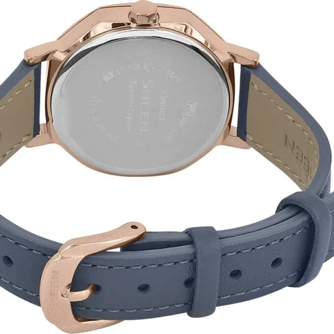 Montre Casio SHE-4554PGL-8AUDF - Design Sophistiqué et Résistance à l'Eau - Verre Saphir