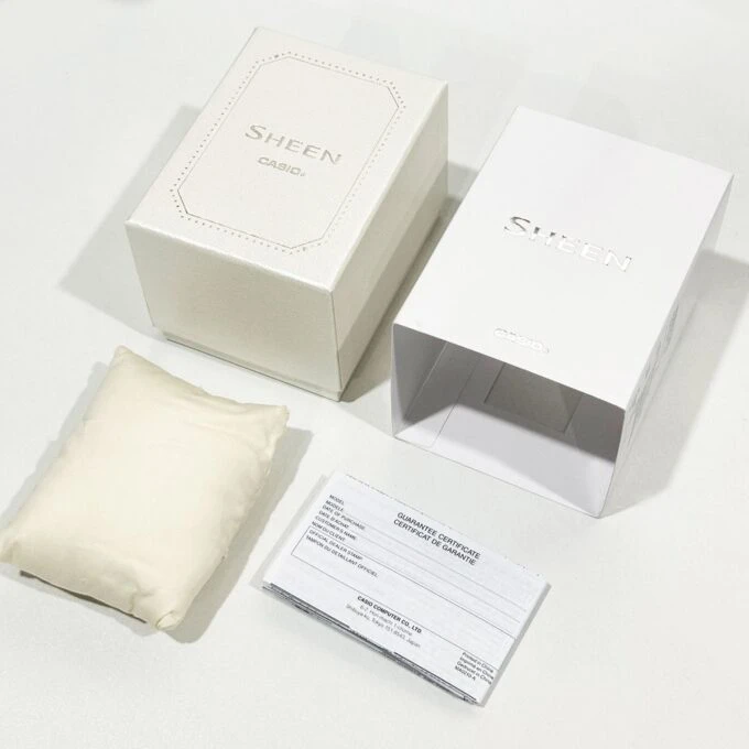 Montre CASIO - Femme - Couleur du boîtier Rose - Analogique - Verre saphir - SHE-4562PGL-4AUDF - Verre Saphir